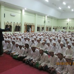 Pengurus Ubudiyah Gelar Pembinaan Praktek Shalat untuk Santri Baru