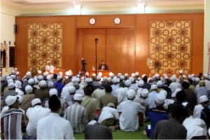Peserta diskusi panel LPSI ini juga diikuti beberapa delegasi murid Tsanawiyah