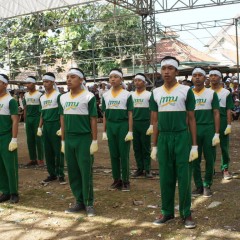 Lomba Baris-Berbaris: 3-H Tampilkan Atraksi Angka 278