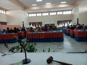 Antusias: Peserta pelatiahan menyimak penyampaian pemateri tentang metode 'Al-Miftah Lil Ulum'