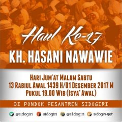Haul KH. Hasani bin Nawawie