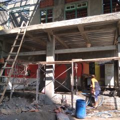 Bangun Tempat Genset dan Kantor P3S