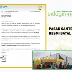 Pembatasan Izin Keramaian, Pasar Santri 2020 Dibatalkan