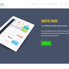 Alur Proses Registrasi Online Santri dan Murid Baru