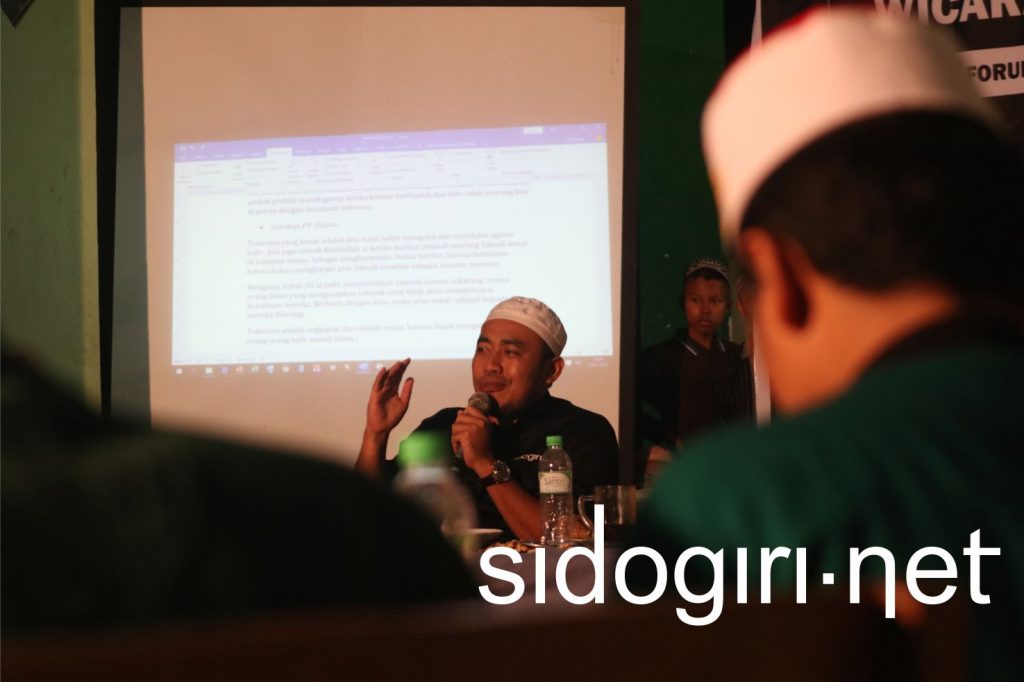 Pembahasan Friday Forum Toleransi